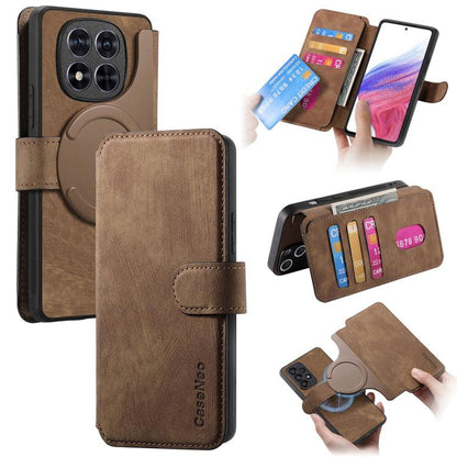 CaseNeo MagSafe RFID Anti-theft Retro Leather Phone Case, For Redmi Turbo 5 Max / Poco X8 Pro Max, For Redmi Turbo 5 5G / Poco X8 Pro 5G, For Redmi Note 15 Pro+ 5G Global 163.3mm, For Redmi Note 15 4G / 5G Global 164mm                                  ...