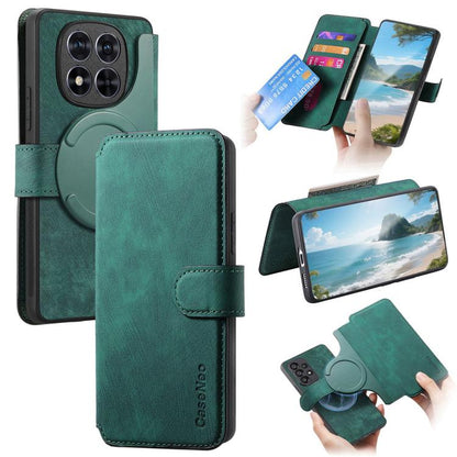 CaseNeo MagSafe RFID Anti-theft Retro Leather Phone Case, For Redmi Turbo 5 Max / Poco X8 Pro Max, For Redmi Turbo 5 5G / Poco X8 Pro 5G, For Redmi Note 15 Pro+ 5G Global 163.3mm, For Redmi Note 15 4G / 5G Global 164mm                                  ...