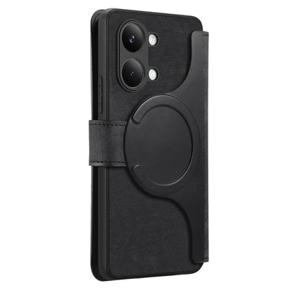 CaseNeo MagSafe RFID Anti-theft Retro Leather Phone Case, For Redmi Turbo 5 Max / Poco X8 Pro Max, For Redmi Turbo 5 5G / Poco X8 Pro 5G, For Redmi Note 15 Pro+ 5G Global 163.3mm, For Redmi Note 15 4G / 5G Global 164mm                                  ...