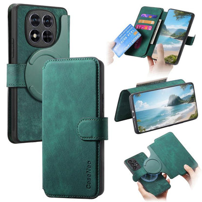 CaseNeo MagSafe RFID Anti-theft Retro Leather Phone Case, For Redmi Turbo 5 Max / Poco X8 Pro Max, For Redmi Turbo 5 5G / Poco X8 Pro 5G, For Redmi Note 15 Pro+ 5G Global 163.3mm, For Redmi Note 15 4G / 5G Global 164mm                                  ...