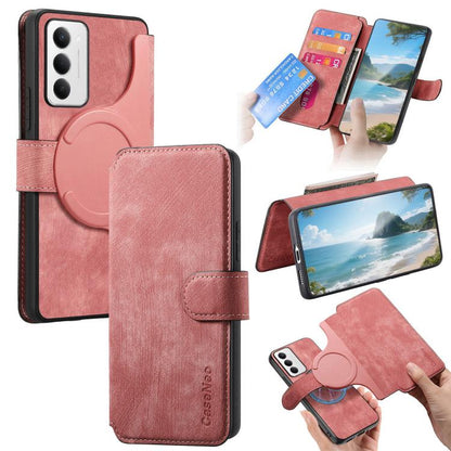 CaseNeo MagSafe RFID Anti-theft Retro Leather Phone Case, For Redmi Turbo 5 Max / Poco X8 Pro Max, For Redmi Turbo 5 5G / Poco X8 Pro 5G, For Redmi Note 15 Pro+ 5G Global 163.3mm, For Redmi Note 15 4G / 5G Global 164mm                                  ...