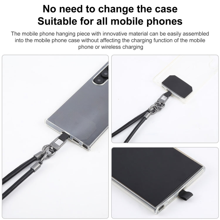 Leather Crossbody Phone Lanyard Anti-lost Long Lanyard