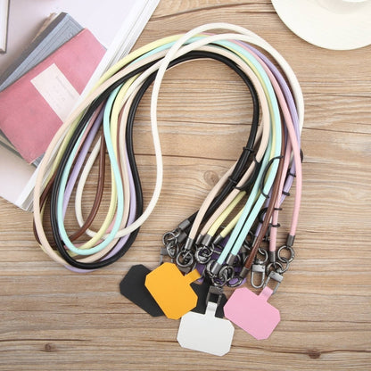 Leather Crossbody Phone Lanyard Anti-lost Long Lanyard