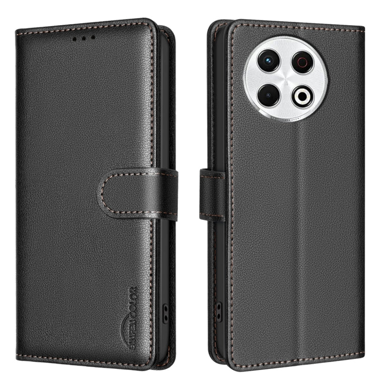 Litchi Texture RFID Anti-theft Leather Phone Case, For Tecno Spark 50 5G, For Tecno Pova Curve 2 5G, For Tecno Spark 50 4G, For Tecno Camon 50 Pro 4G, For Tecno Camon 50 4G, For Tecno Spark Go 3, For Tecno Pova 7 Pro 5G, For Tecno Spark 40 Pro 4G      ...