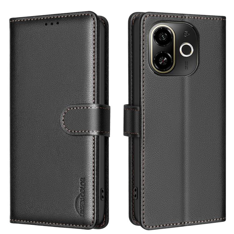 Litchi Texture RFID Anti-theft Leather Phone Case, For Tecno Spark 50 5G, For Tecno Pova Curve 2 5G, For Tecno Spark 50 4G, For Tecno Camon 50 Pro 4G, For Tecno Camon 50 4G, For Tecno Spark Go 3, For Tecno Pova 7 Pro 5G, For Tecno Spark 40 Pro 4G      ...