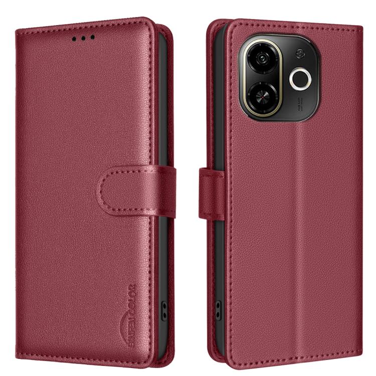 Litchi Texture RFID Anti-theft Leather Phone Case, For Tecno Spark 50 5G, For Tecno Pova Curve 2 5G, For Tecno Spark 50 4G, For Tecno Camon 50 Pro 4G, For Tecno Camon 50 4G, For Tecno Spark Go 3, For Tecno Pova 7 Pro 5G, For Tecno Spark 40 Pro 4G      ...
