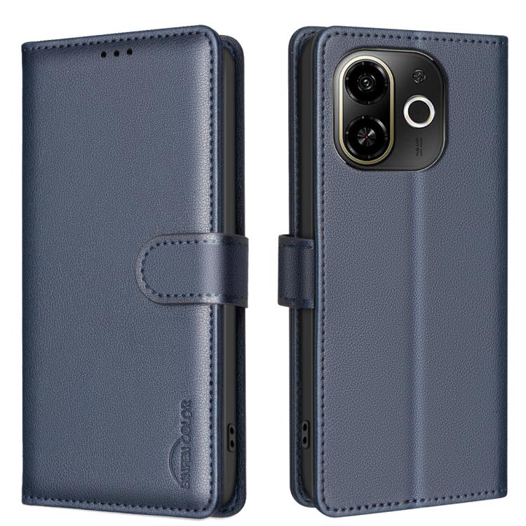 Litchi Texture RFID Anti-theft Leather Phone Case, For Tecno Spark 50 5G, For Tecno Pova Curve 2 5G, For Tecno Spark 50 4G, For Tecno Camon 50 Pro 4G, For Tecno Camon 50 4G, For Tecno Spark Go 3, For Tecno Pova 7 Pro 5G, For Tecno Spark 40 Pro 4G      ...
