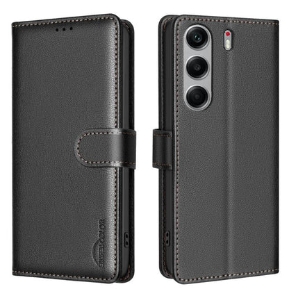 Litchi Texture RFID Anti-theft Leather Phone Case, For Tecno Spark 50 5G, For Tecno Pova Curve 2 5G, For Tecno Spark 50 4G, For Tecno Camon 50 Pro 4G, For Tecno Camon 50 4G, For Tecno Spark Go 3, For Tecno Pova 7 Pro 5G, For Tecno Spark 40 Pro 4G      ...