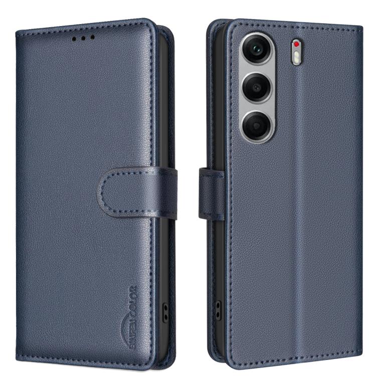 Litchi Texture RFID Anti-theft Leather Phone Case, For Tecno Spark 50 5G, For Tecno Pova Curve 2 5G, For Tecno Spark 50 4G, For Tecno Camon 50 Pro 4G, For Tecno Camon 50 4G, For Tecno Spark Go 3, For Tecno Pova 7 Pro 5G, For Tecno Spark 40 Pro 4G      ...