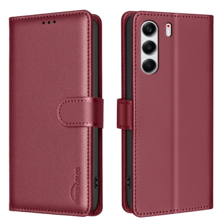 Litchi Texture RFID Anti-theft Leather Phone Case, For Tecno Spark 50 5G, For Tecno Pova Curve 2 5G, For Tecno Spark 50 4G, For Tecno Camon 50 Pro 4G, For Tecno Camon 50 4G, For Tecno Spark Go 3, For Tecno Pova 7 Pro 5G, For Tecno Spark 40 Pro 4G      ...