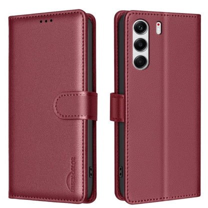 Litchi Texture RFID Anti-theft Leather Phone Case, For Tecno Spark 50 5G, For Tecno Pova Curve 2 5G, For Tecno Spark 50 4G, For Tecno Camon 50 Pro 4G, For Tecno Camon 50 4G, For Tecno Spark Go 3, For Tecno Pova 7 Pro 5G, For Tecno Spark 40 Pro 4G      ...