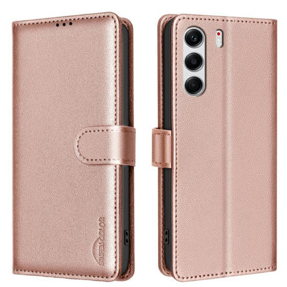 Litchi Texture RFID Anti-theft Leather Phone Case, For Tecno Spark 50 5G, For Tecno Pova Curve 2 5G, For Tecno Spark 50 4G, For Tecno Camon 50 Pro 4G, For Tecno Camon 50 4G, For Tecno Spark Go 3, For Tecno Pova 7 Pro 5G, For Tecno Spark 40 Pro 4G      ...