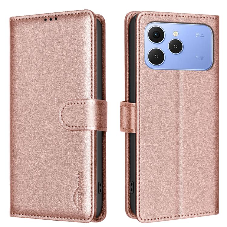 Litchi Texture RFID Anti-theft Leather Phone Case, For Tecno Spark 50 5G, For Tecno Pova Curve 2 5G, For Tecno Spark 50 4G, For Tecno Camon 50 Pro 4G, For Tecno Camon 50 4G, For Tecno Spark Go 3, For Tecno Pova 7 Pro 5G, For Tecno Spark 40 Pro 4G      ...