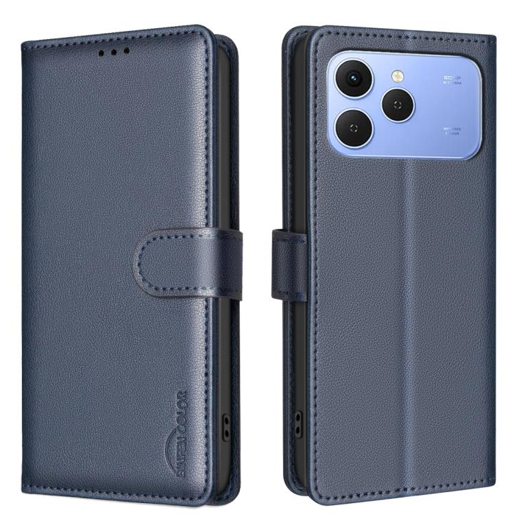 Litchi Texture RFID Anti-theft Leather Phone Case, For Tecno Spark 50 5G, For Tecno Pova Curve 2 5G, For Tecno Spark 50 4G, For Tecno Camon 50 Pro 4G, For Tecno Camon 50 4G, For Tecno Spark Go 3, For Tecno Pova 7 Pro 5G, For Tecno Spark 40 Pro 4G      ...