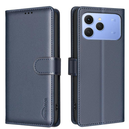 Litchi Texture RFID Anti-theft Leather Phone Case, For Tecno Spark 50 5G, For Tecno Pova Curve 2 5G, For Tecno Spark 50 4G, For Tecno Camon 50 Pro 4G, For Tecno Camon 50 4G, For Tecno Spark Go 3, For Tecno Pova 7 Pro 5G, For Tecno Spark 40 Pro 4G      ...