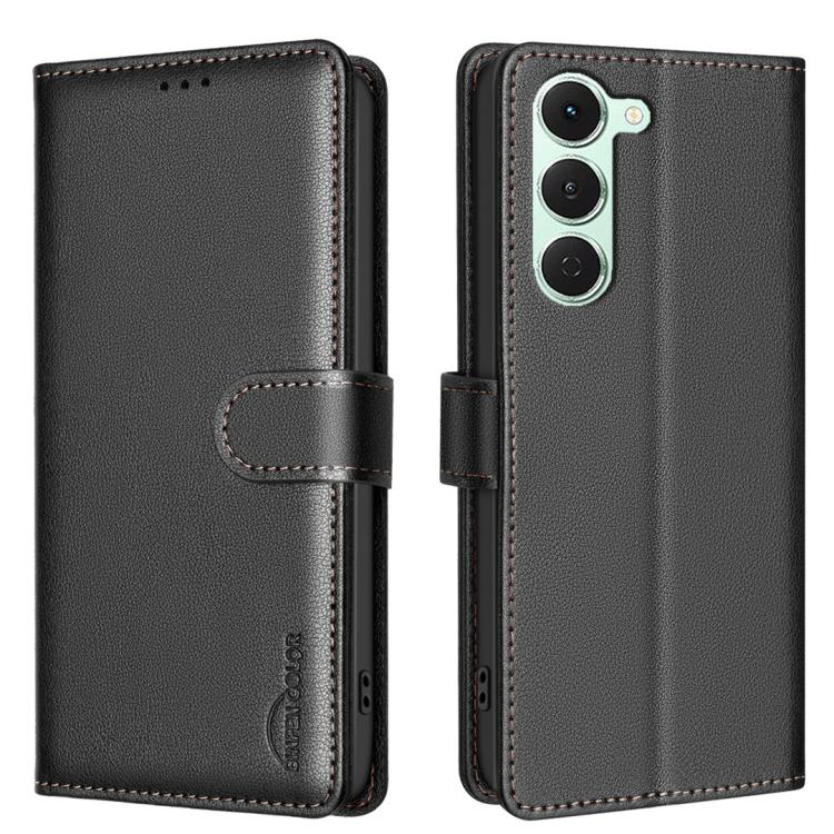 Litchi Texture RFID Anti-theft Leather Phone Case, For Tecno Spark 50 5G, For Tecno Pova Curve 2 5G, For Tecno Spark 50 4G, For Tecno Camon 50 Pro 4G, For Tecno Camon 50 4G, For Tecno Spark Go 3, For Tecno Pova 7 Pro 5G, For Tecno Spark 40 Pro 4G      ...