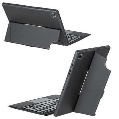 Detachable Backlit Bluetooth Keyboard Leather Case with Touchpad
