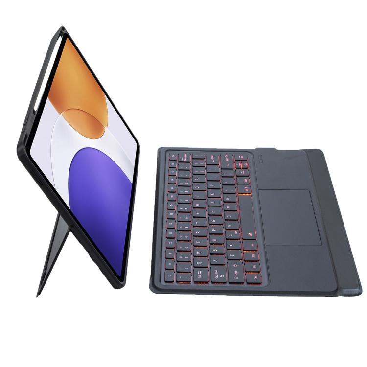 Detachable Backlit Bluetooth Keyboard Leather Case with Touchpad