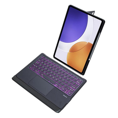 Detachable Backlit Bluetooth Keyboard Leather Case with Touchpad