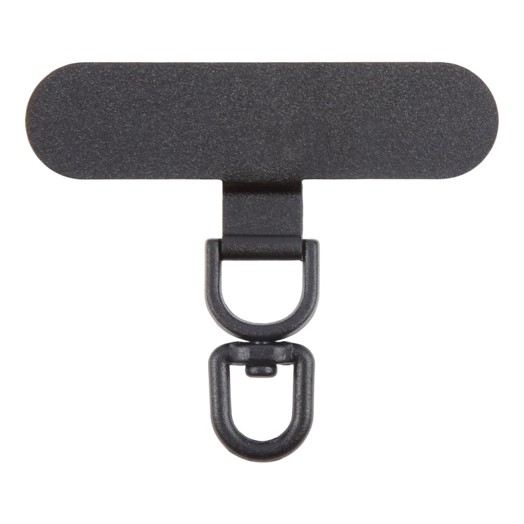 360 Degree Rotation Oval Metal Mobile Phone Lanyard Fixing Gasket
