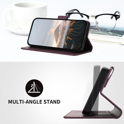 Triangle Pattern Buckle Clasp Leather Phone Case