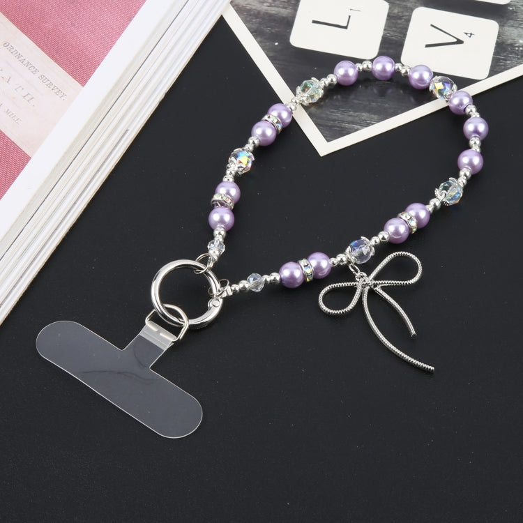 Butterfly Beads Short Bracelet Anti-lost Phone Short Lanyard