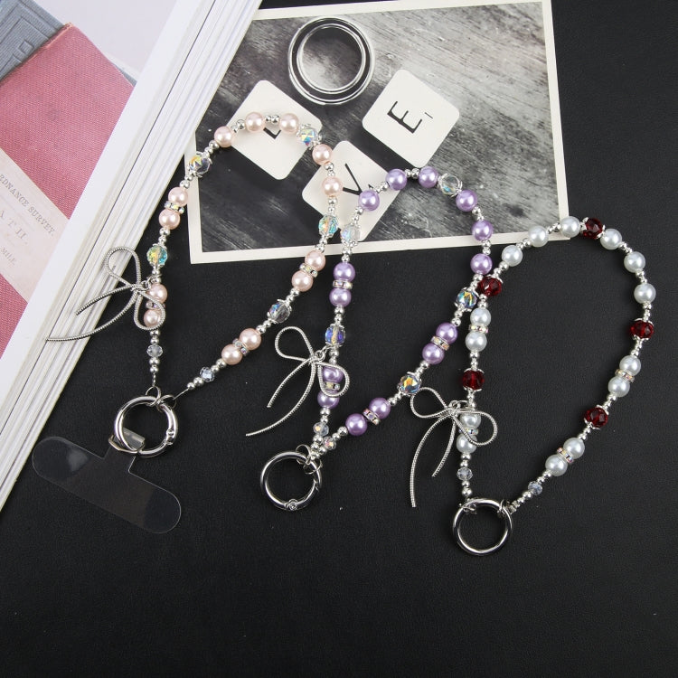 Butterfly Beads Short Bracelet Anti-lost Phone Short Lanyard