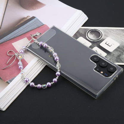Butterfly Beads Short Bracelet Anti-lost Phone Short Lanyard