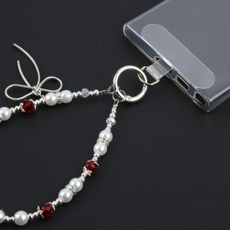 Butterfly Beads Short Bracelet Anti-lost Phone Short Lanyard