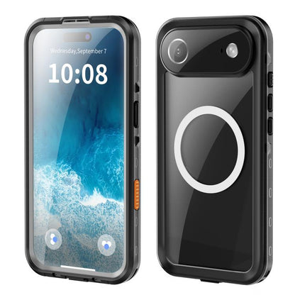 RedPepper Transparent Dot IP68 Waterproof Triple-proof MagSafe Phone Case