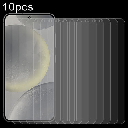 10pcs 0.26mm 9H 2.5D Tempered Glass Film, Not Support Fingerprint ID, For Samsung Galaxy S26+ 5G, For Samsung Galaxy S26 Edge 5G, For Samsung Galaxy S26 Ultra 5G, For Samsung Galaxy S26 5G, For Samsung Galaxy S25 Edge 5G, For Samsung Galaxy S25 5G     ...