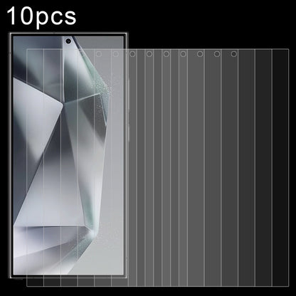 10pcs 0.26mm 9H 2.5D Tempered Glass Film, Not Support Fingerprint ID, For Samsung Galaxy S26+ 5G, For Samsung Galaxy S26 Edge 5G, For Samsung Galaxy S26 Ultra 5G, For Samsung Galaxy S26 5G, For Samsung Galaxy S25 Edge 5G, For Samsung Galaxy S25 5G     ...