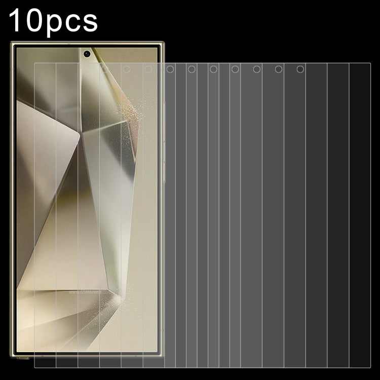 10pcs 0.26mm 9H 2.5D Tempered Glass Film, Not Support Fingerprint ID, For Samsung Galaxy S26+ 5G, For Samsung Galaxy S26 Edge 5G, For Samsung Galaxy S26 Ultra 5G, For Samsung Galaxy S26 5G, For Samsung Galaxy S25 Edge 5G, For Samsung Galaxy S25 5G     ...