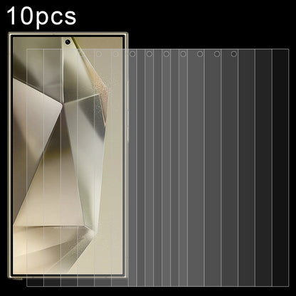 10pcs 0.26mm 9H 2.5D Tempered Glass Film, Not Support Fingerprint ID, For Samsung Galaxy S26+ 5G, For Samsung Galaxy S26 Edge 5G, For Samsung Galaxy S26 Ultra 5G, For Samsung Galaxy S26 5G, For Samsung Galaxy S25 Edge 5G, For Samsung Galaxy S25 5G     ...