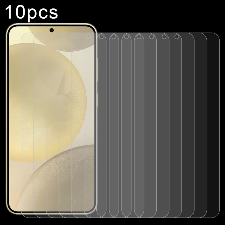 10pcs 0.26mm 9H 2.5D Tempered Glass Film, Not Support Fingerprint ID, For Samsung Galaxy S26+ 5G, For Samsung Galaxy S26 Edge 5G, For Samsung Galaxy S26 Ultra 5G, For Samsung Galaxy S26 5G, For Samsung Galaxy S25 Edge 5G, For Samsung Galaxy S25 5G     ...