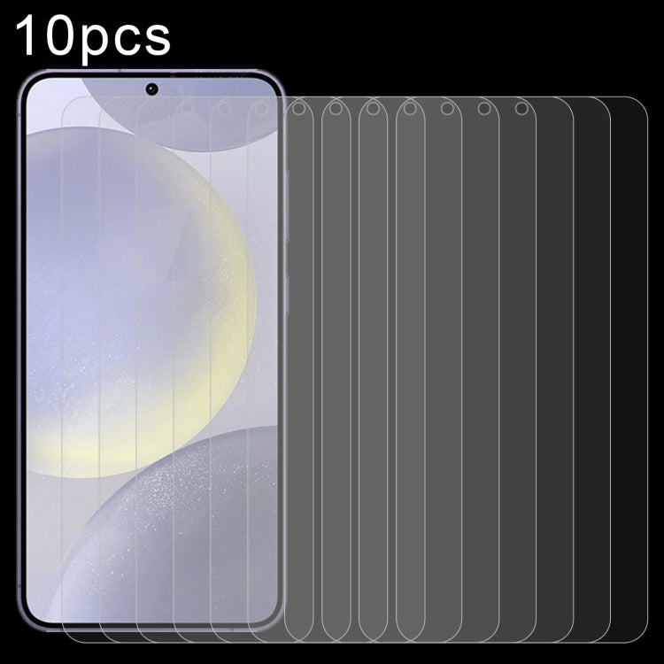 10pcs 0.26mm 9H 2.5D Tempered Glass Film, Not Support Fingerprint ID, For Samsung Galaxy S26+ 5G, For Samsung Galaxy S26 Edge 5G, For Samsung Galaxy S26 Ultra 5G, For Samsung Galaxy S26 5G, For Samsung Galaxy S25 Edge 5G, For Samsung Galaxy S25 5G     ...