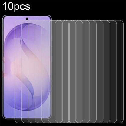 10pcs 0.26mm 9H 2.5D Tempered Glass Film, Not Support Fingerprint ID, For Samsung Galaxy S26+ 5G, For Samsung Galaxy S26 Edge 5G, For Samsung Galaxy S26 Ultra 5G, For Samsung Galaxy S26 5G, For Samsung Galaxy S25 Edge 5G, For Samsung Galaxy S25 5G     ...