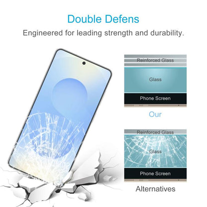 10pcs 0.26mm 9H 2.5D Tempered Glass Film, Not Support Fingerprint ID, For Samsung Galaxy S26+ 5G, For Samsung Galaxy S26 Edge 5G, For Samsung Galaxy S26 Ultra 5G, For Samsung Galaxy S26 5G, For Samsung Galaxy S25 Edge 5G, For Samsung Galaxy S25 5G     ...