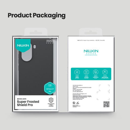 NILLKIN Frosted Shield Pro PC + TPU Phone Case, For Xiaomi Poco X7 Pro