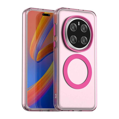 Candy Magsafe PC Hybrid TPU Phone Case, For Honor 600 Lite 5G Global, For Honor X9d 5G, For Honor X70 5G, For Honor 400 Pro Global 160.8mm, For Honor 400 Lite Global, For Honor 400 Global 156.5mm, For Honor X8c 4G, For Honor Magic7 Lite, For Honor 300 ...