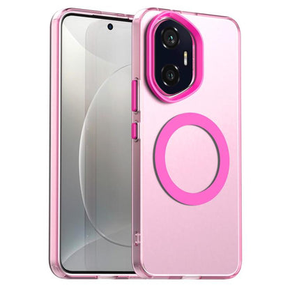 Candy Magsafe PC Hybrid TPU Phone Case, For Honor 600 Lite 5G Global, For Honor X9d 5G, For Honor X70 5G, For Honor 400 Pro Global 160.8mm, For Honor 400 Lite Global, For Honor 400 Global 156.5mm, For Honor X8c 4G, For Honor Magic7 Lite, For Honor 300 ...