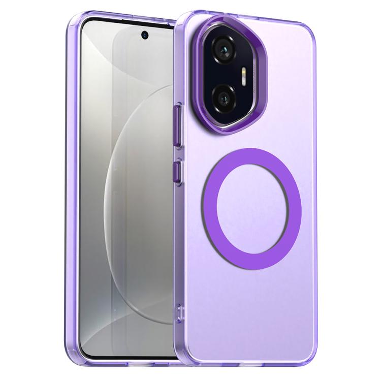 Candy Magsafe PC Hybrid TPU Phone Case, For Honor 600 Lite 5G Global, For Honor X9d 5G, For Honor X70 5G, For Honor 400 Pro Global 160.8mm, For Honor 400 Lite Global, For Honor 400 Global 156.5mm, For Honor X8c 4G, For Honor Magic7 Lite, For Honor 300 ...