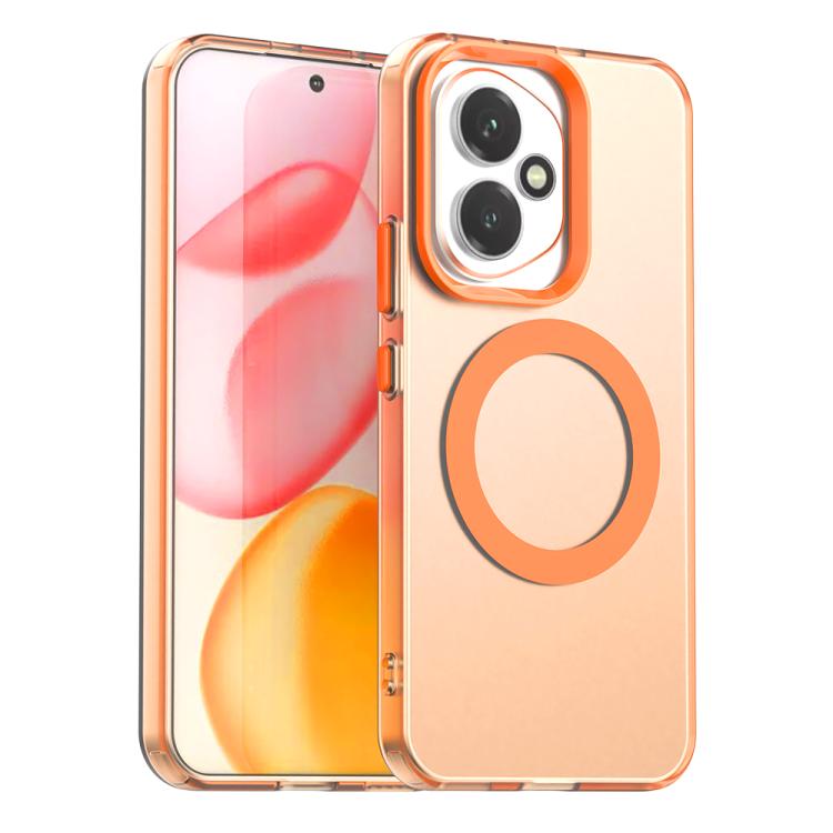 Candy Magsafe PC Hybrid TPU Phone Case, For Honor 600 Lite 5G Global, For Honor X9d 5G, For Honor X70 5G, For Honor 400 Pro Global 160.8mm, For Honor 400 Lite Global, For Honor 400 Global 156.5mm, For Honor X8c 4G, For Honor Magic7 Lite, For Honor 300 ...