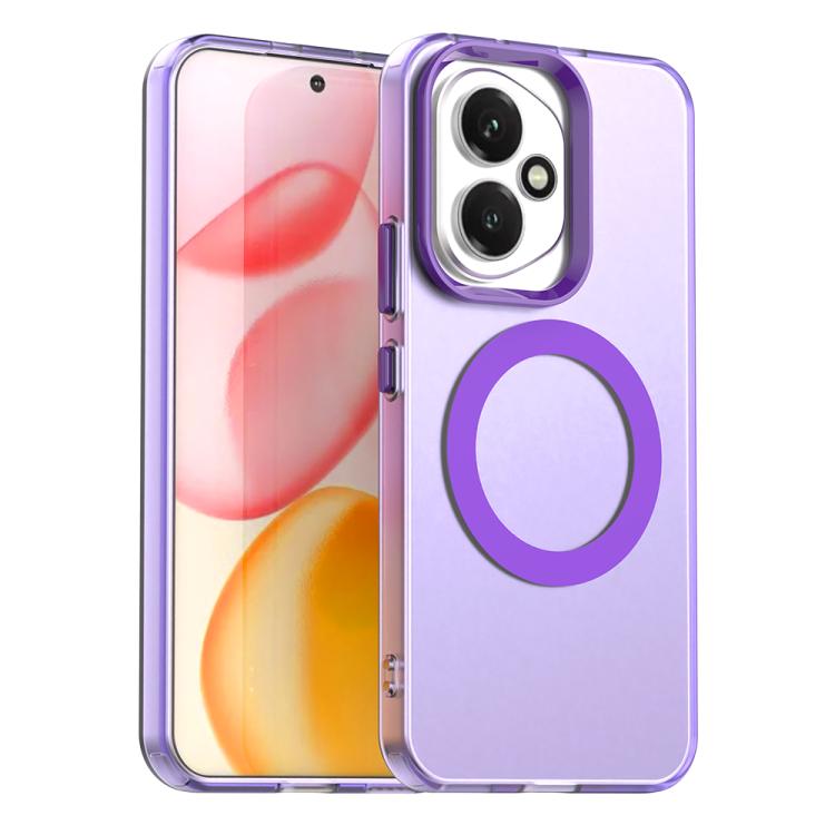 Candy Magsafe PC Hybrid TPU Phone Case, For Honor 600 Lite 5G Global, For Honor X9d 5G, For Honor X70 5G, For Honor 400 Pro Global 160.8mm, For Honor 400 Lite Global, For Honor 400 Global 156.5mm, For Honor X8c 4G, For Honor Magic7 Lite, For Honor 300 ...