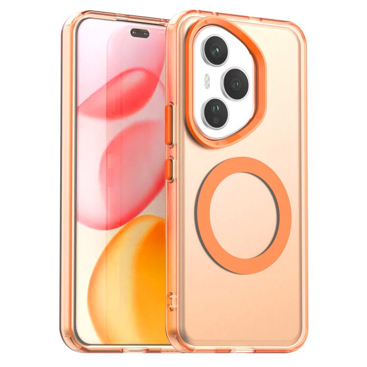 Candy Magsafe PC Hybrid TPU Phone Case, For Honor 600 Lite 5G Global, For Honor X9d 5G, For Honor X70 5G, For Honor 400 Pro Global 160.8mm, For Honor 400 Lite Global, For Honor 400 Global 156.5mm, For Honor X8c 4G, For Honor Magic7 Lite, For Honor 300 ...