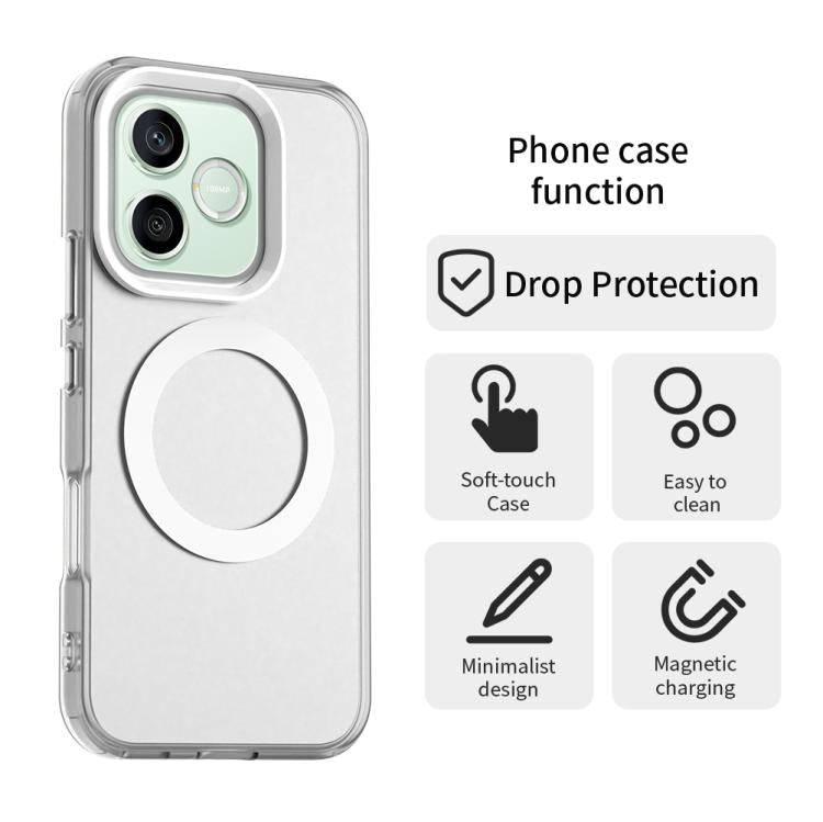 Candy Magsafe PC Hybrid TPU Phone Case, For Honor 600 Lite 5G Global, For Honor X9d 5G, For Honor X70 5G, For Honor 400 Pro Global 160.8mm, For Honor 400 Lite Global, For Honor 400 Global 156.5mm, For Honor X8c 4G, For Honor Magic7 Lite, For Honor 300 ...