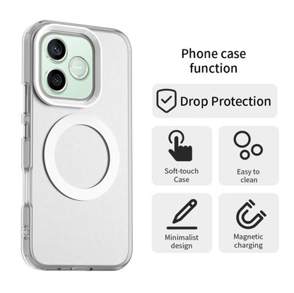 Candy Magsafe PC Hybrid TPU Phone Case, For Honor 600 Lite 5G Global, For Honor X9d 5G, For Honor X70 5G, For Honor 400 Pro Global 160.8mm, For Honor 400 Lite Global, For Honor 400 Global 156.5mm, For Honor X8c 4G, For Honor Magic7 Lite, For Honor 300 ...