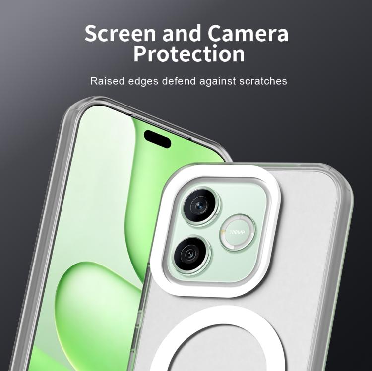 Candy Magsafe PC Hybrid TPU Phone Case, For Honor 600 Lite 5G Global, For Honor X9d 5G, For Honor X70 5G, For Honor 400 Pro Global 160.8mm, For Honor 400 Lite Global, For Honor 400 Global 156.5mm, For Honor X8c 4G, For Honor Magic7 Lite, For Honor 300 ...