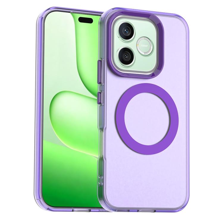Candy Magsafe PC Hybrid TPU Phone Case, For Honor 600 Lite 5G Global, For Honor X9d 5G, For Honor X70 5G, For Honor 400 Pro Global 160.8mm, For Honor 400 Lite Global, For Honor 400 Global 156.5mm, For Honor X8c 4G, For Honor Magic7 Lite, For Honor 300 ...