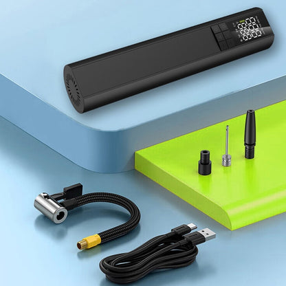 T6 Pompe à air électrique intelligente portable sans fil avec écran numérique pour voiture, T6